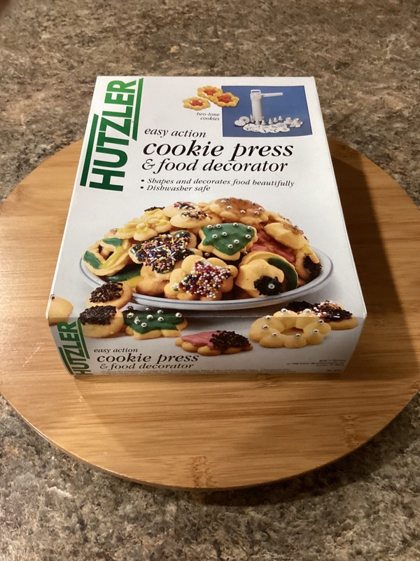 Vintage Hutzler Easy Action Cookie Press & Food Decorator