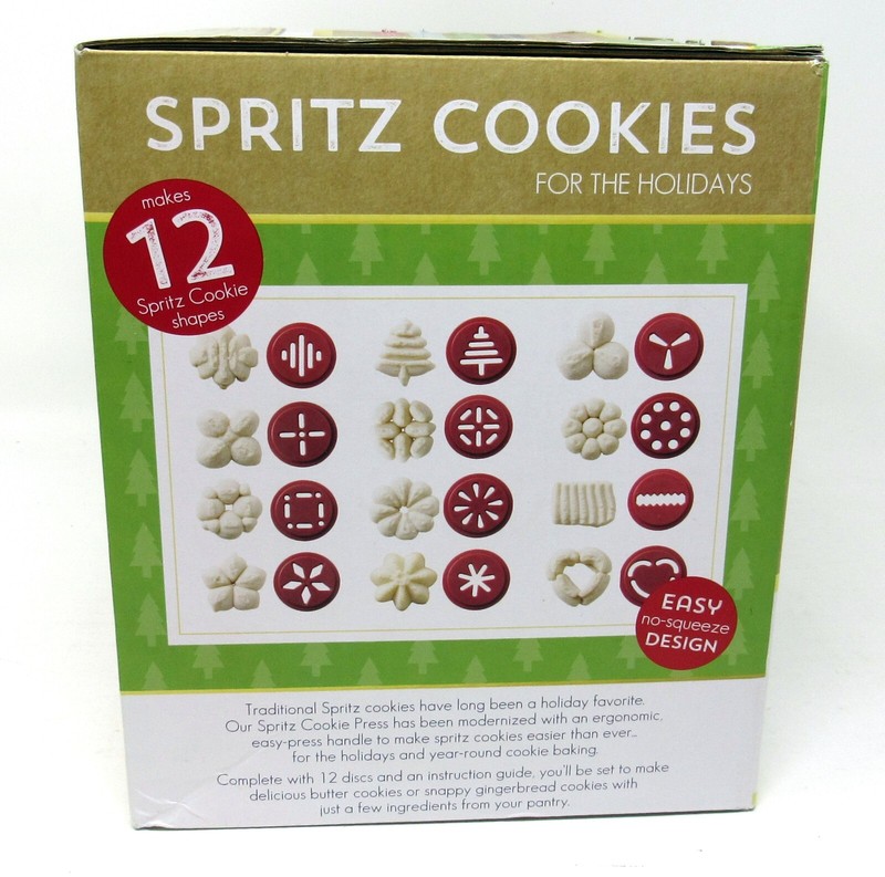 NoRdic Ware 43 pc Deluxe Christmas Baking Kit Cookie Cutter Spritz Press NEW gallery