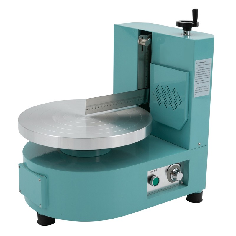 Cake Cream Spreading Coating Smearing Machine Automatic Cake Wiping Machine Blue gallery