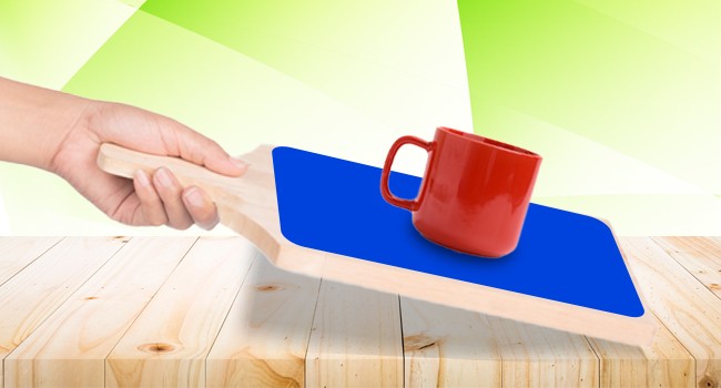 Mars Wellness Rectangular Non Slip Silicone Mat - Anti Slip Large Table Coaster gallery
