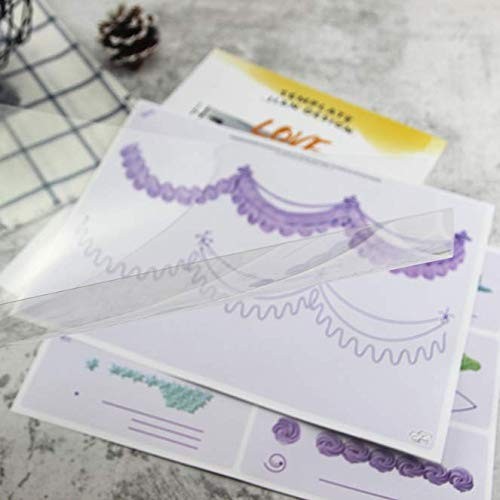 23 Sheets/Set Cake Decorating Practice Board Cream decorating drawings gallery