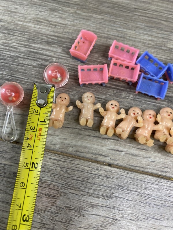 Vintage Baby Shower Gender Reveal Cake Topper 18Pieces gallery