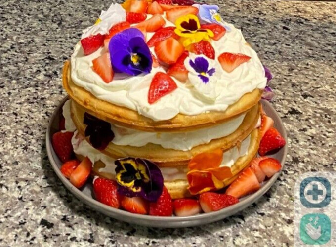 Edible Fresh Garnish Gourmet Ice Cube Blooms Free Overnight Ship WEDNESDAYS 100 gallery