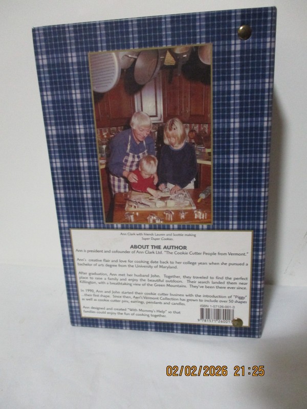 "With Mommy's Help A Cookbook For Children" by Ann Clark w/4 Cookie Cutters gallery