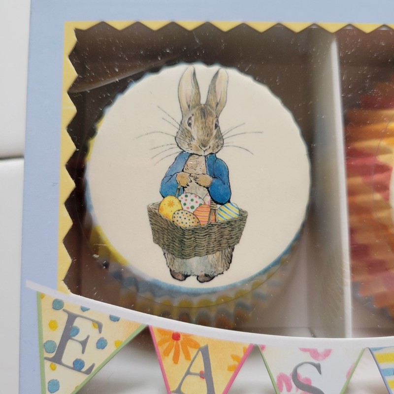 Peter Rabbit Easter Cupcake Kit By Beatrix Potter 24 Cupcake Cases Spring Party gallery
