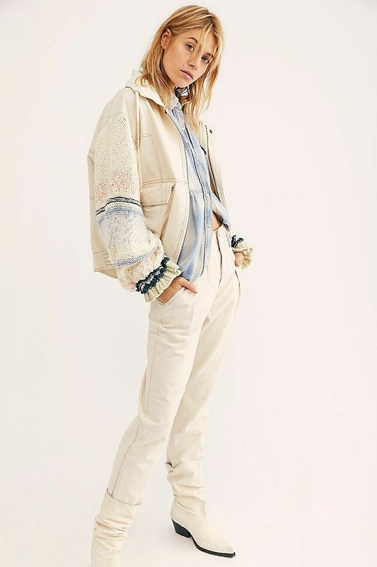 Free People Loose Thought Denim Jacket-XS-$228 MSRP