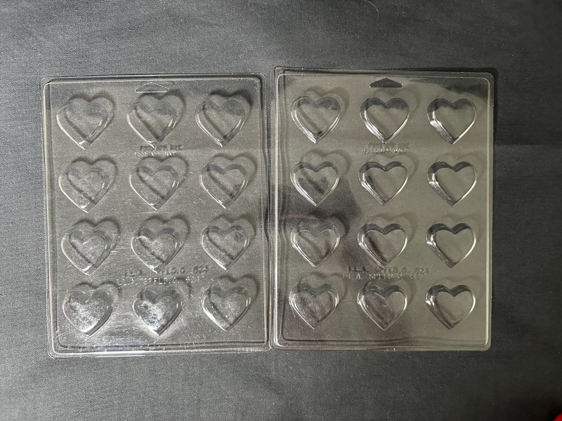 Lot of Heart Candy Molds gallery