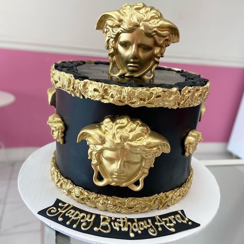 Medusa Fondant Molds, Mythology Goddess Chocolate Baking Mold, XL, Purple gallery