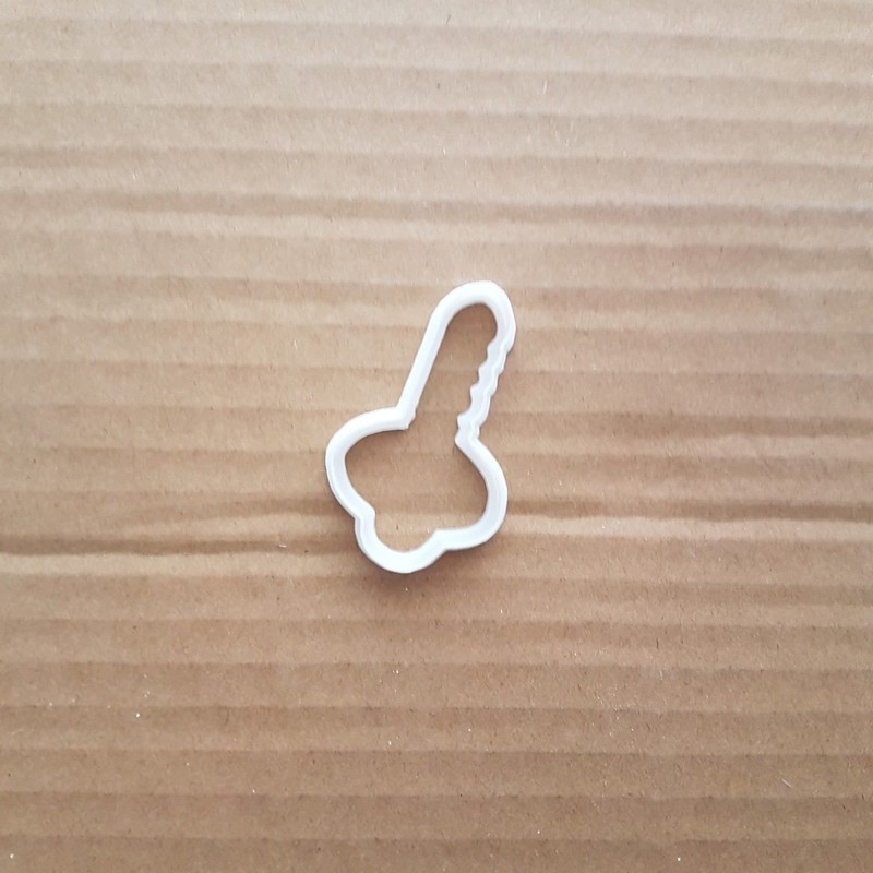 Key Lock Token Safe Door Shape Cookie Cutter Dough Biscuit Pastry Stencil Sharp gallery