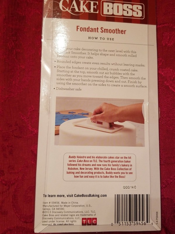 Cake Boss Fondant Smoother New item #59456 gallery