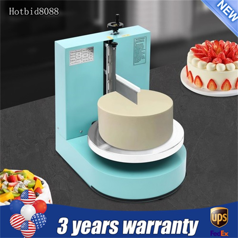 Electric Automatic Cake Cream Butter Coating Machine Cake Spreading Machine 110V