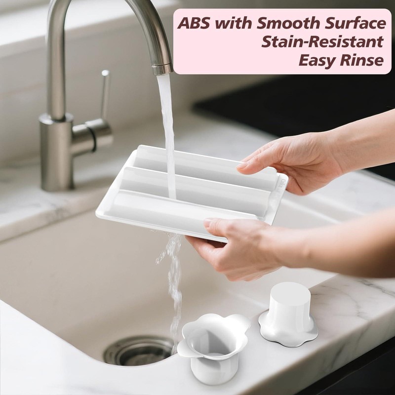 Round Cake Maker Mold Set 2pcs Cutter with 1pc Tray Diy Baking Supplies gallery