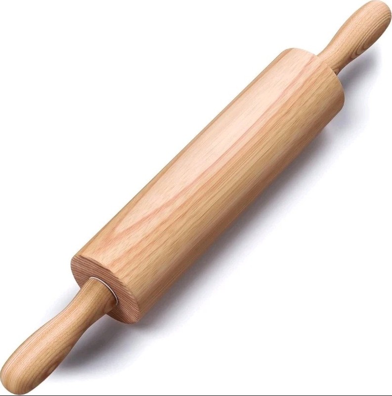 HelferX 17.6 inch Wooden Rolling Pin for Baking-Long Dough Roller All Baking gallery
