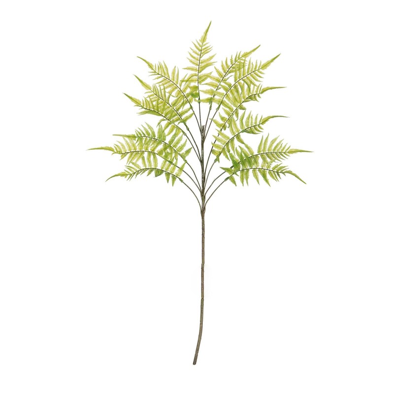 Vickerman 33.5 Green Artificial Jungle Fern Leaves Spray 2 Per Bag. Fm221033