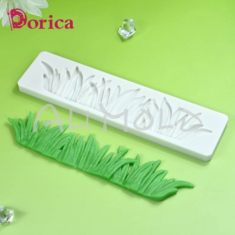 Dorica Grass Silicone Mold Fondant Chocolate Mould DIY Resin Clay