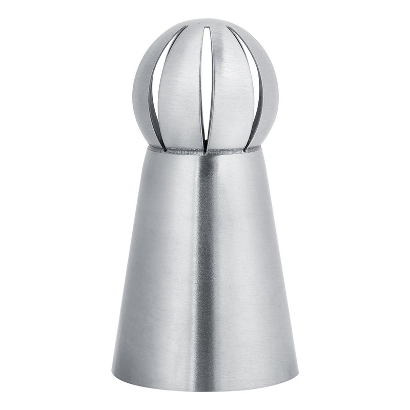 3pc Cake Icing Nozzle Pastry Decor Point Kit Stainless Steel Silver Flower Op... gallery