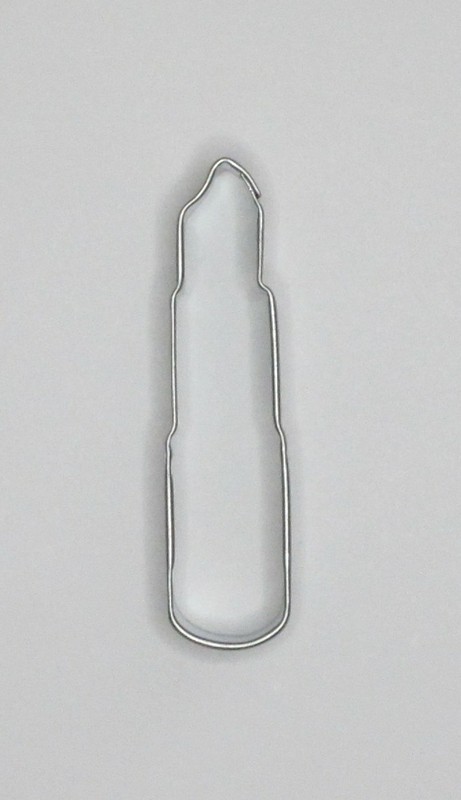 3" Lipstick Cookie Cutter Tin Steel Beauty Salon Diva Make Up Artist Cosmotology