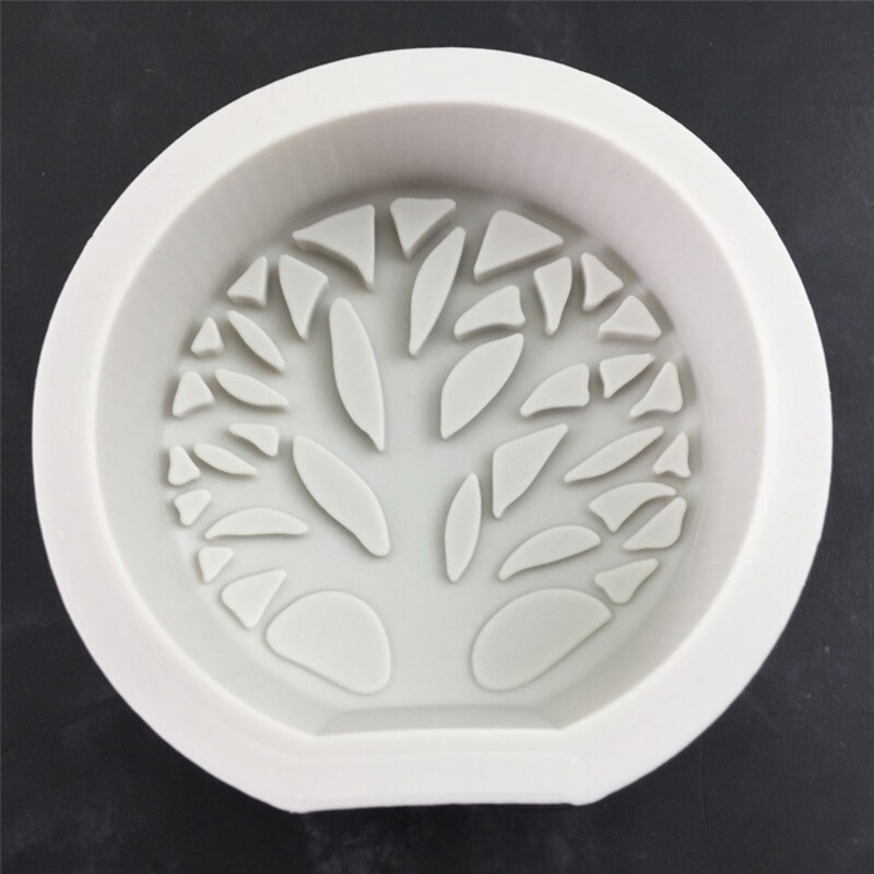 Silicone Mold Tree Shaped Clay Molds Moulds Baking Tools Non-stick gallery