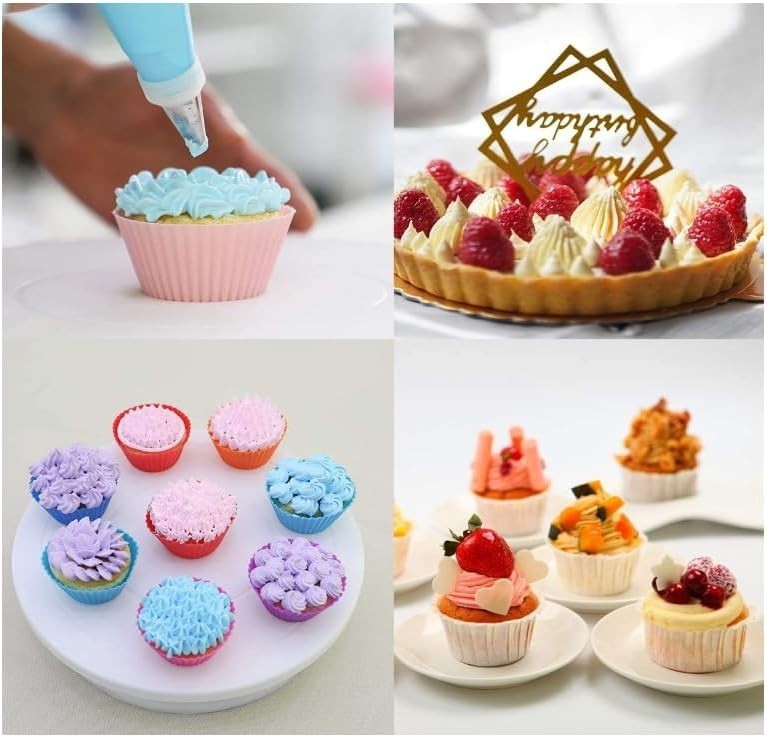 Complete 28-Pc Piping Tips Set with Easy-Clean Brushes - Perfect for Bakers gallery