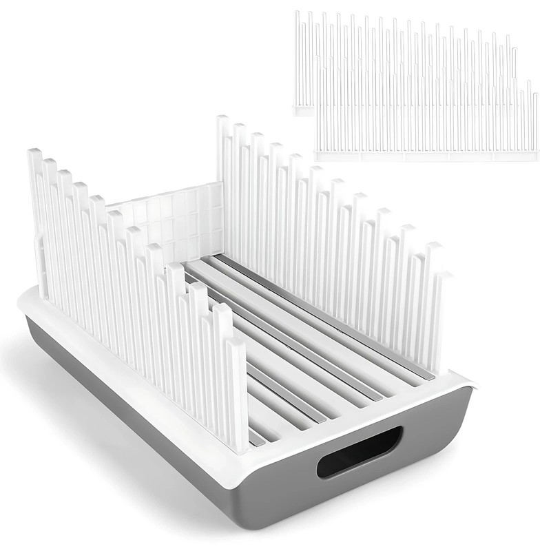 Bread Slicer Guide for Homemade Bread with 304 Stainless Steel Sheet and Stor...