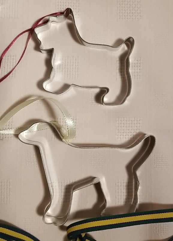 4 (Different) Dog-Shaped AND 6 Fire Hydrant Shaped Cookie Cutters - See photos gallery