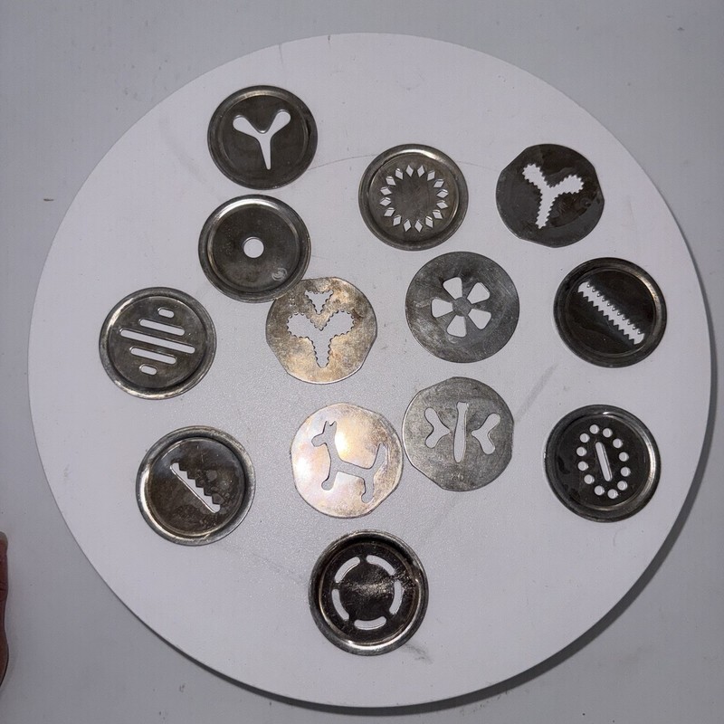 Variety Of Cookie Press Discs