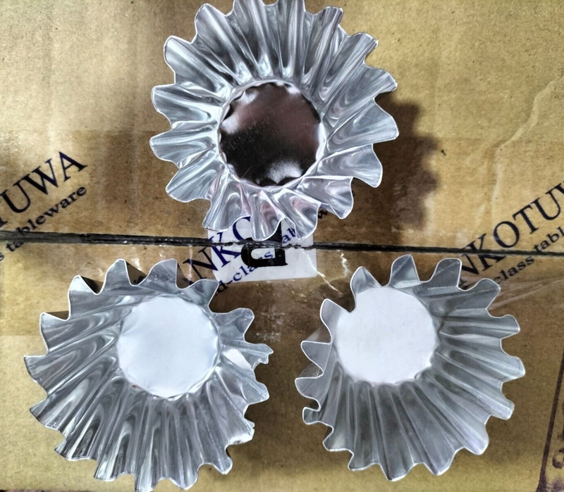 6Pcs Flower Tart Pans Oval Cupcake Molds Baking Cups With Free Tablespoon New gallery