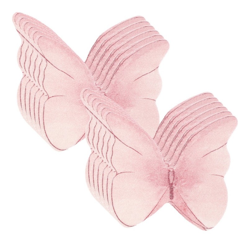 48Pcs Reusable Paper Butterfly Cake Decorations Assorted Color Birthday Toppers gallery