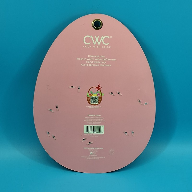 CWC Cook with Color 5 Piece Spring Easter Metal Cookie Cutter Set NWT gallery