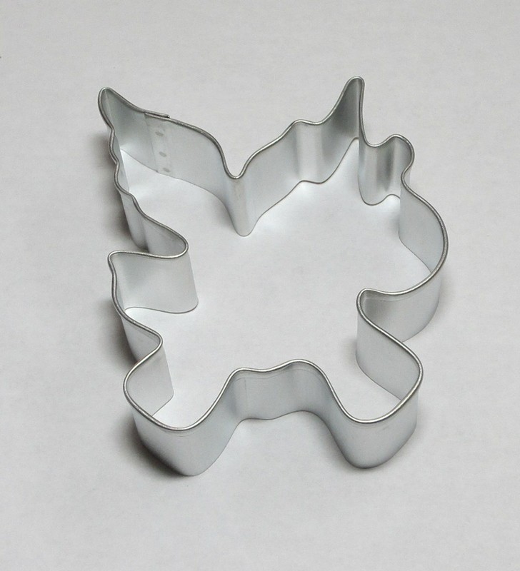 3.75" Winged Unicorn Cookie Cutter Tin Steel Fondant Princess Mythical Party gallery