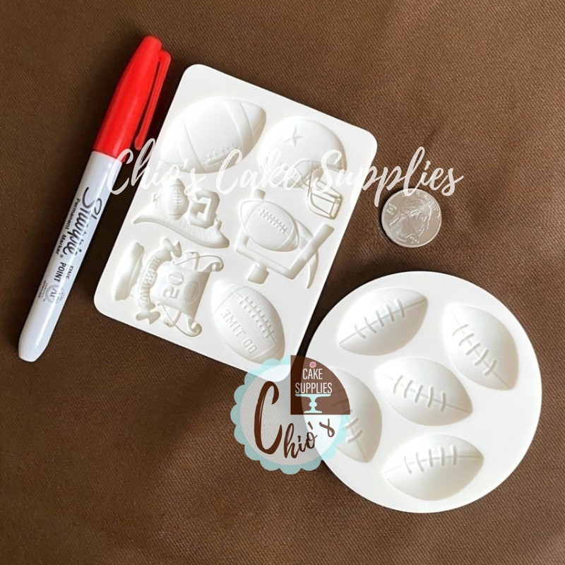 Football Themed Silicone Molds gallery