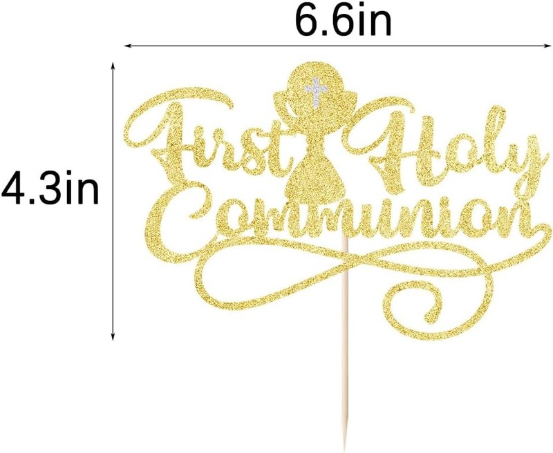 First Communion Cake Topper,God Bless,First Holy Communion Decoration,Featured gallery