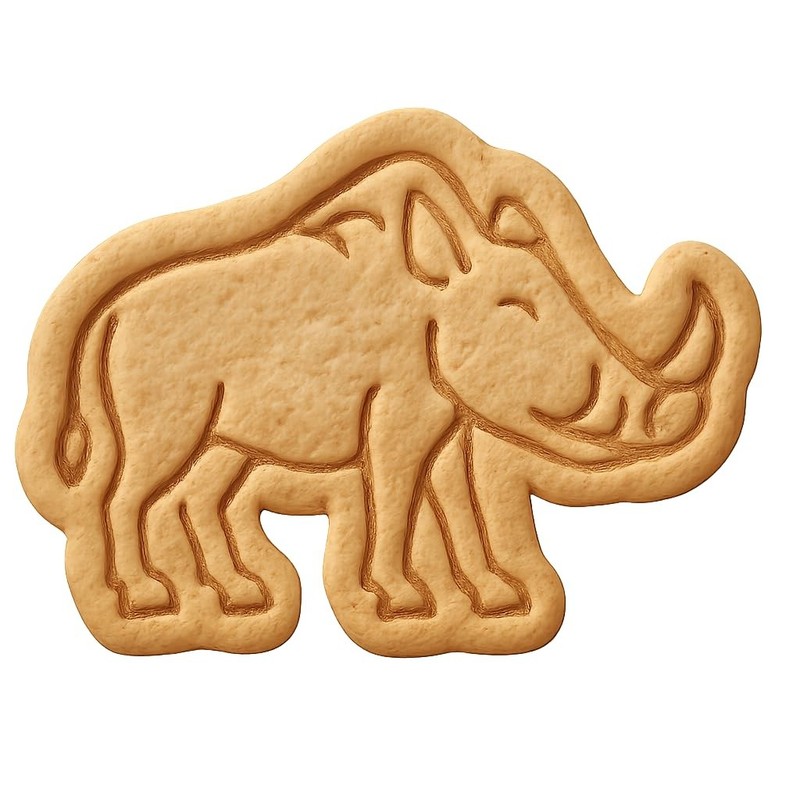 Majestic Warthog Cookie Cutter & Stamp, Fondant & Clay – 4×2.8