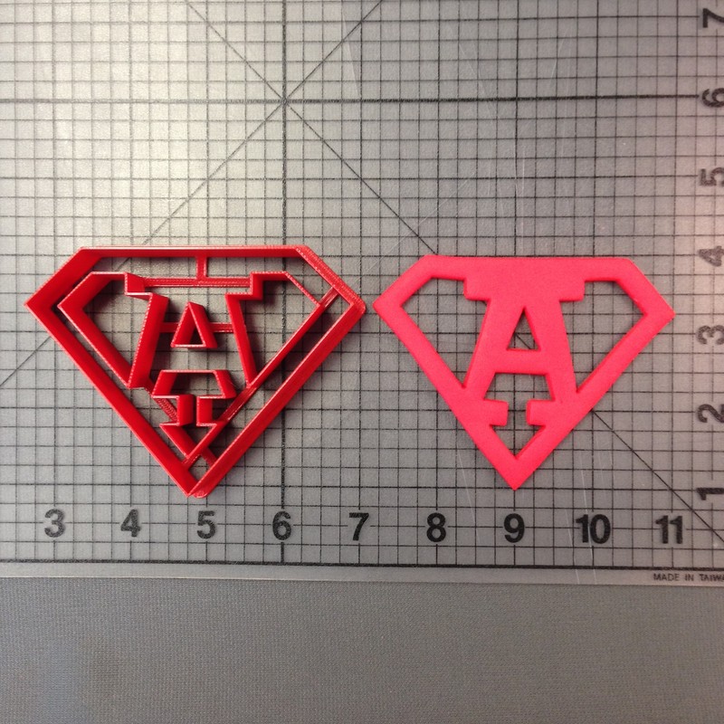 Super Letter A Cookie Cutter