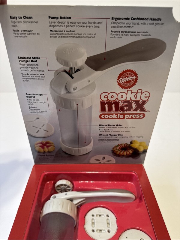 Wilton Cookie Max Cookie Press 12 Shapes Discs 2104-4003 gallery