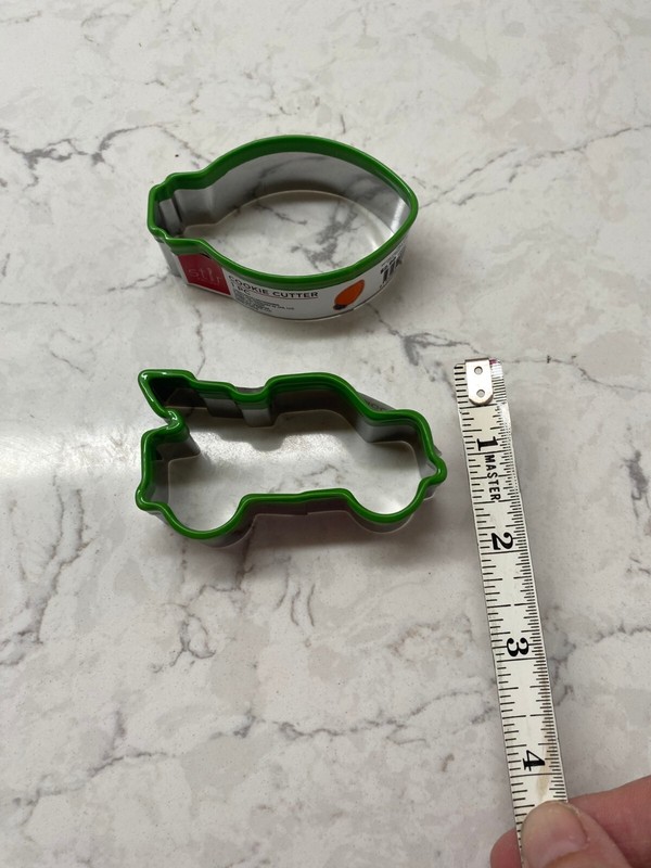 Christmas Cookie Cutters STIR Bulb & Farm Trucker PVC Edge Home Baking Pair 3" gallery