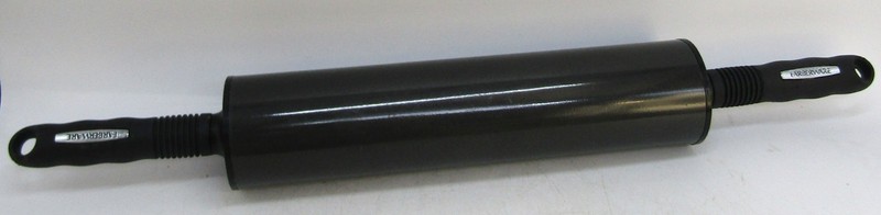 Farberware Non-Stick Steel Barrel Rolling Pin with Soft-Grip Handles.
