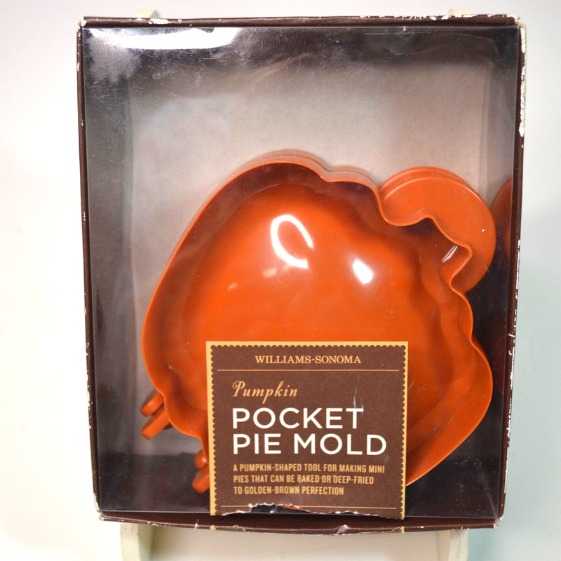 William Sonoma Shape Hand Mini Pocket Pie Mold Thanksgiving Pastry