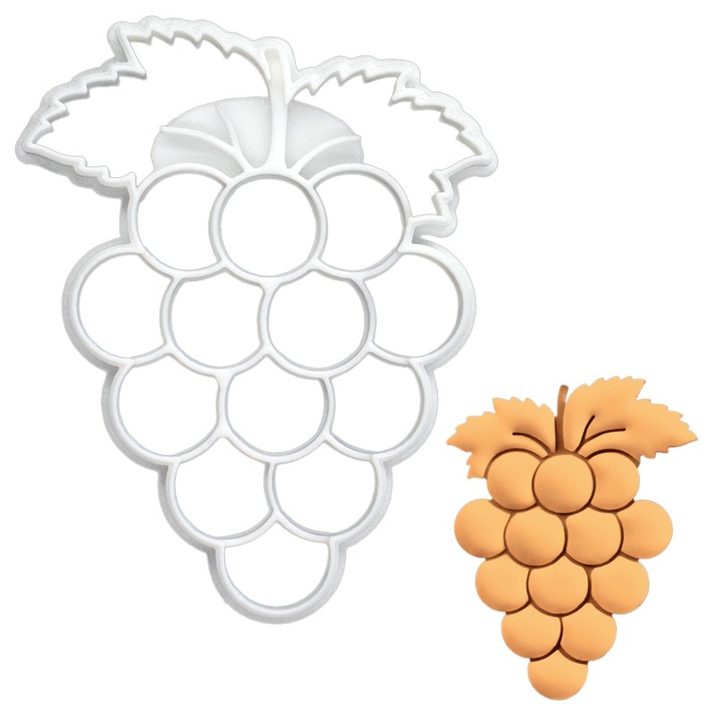 Bunch of Grapes Cookie Cutter – Bake Sweet Treats – Detailed Biscuit Cutter D…