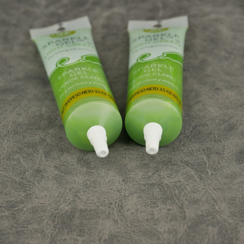 2x Wilton 704-1019 Light Green Sparkle Gel Icing Dispenser 3.5 Oz Doilies gallery