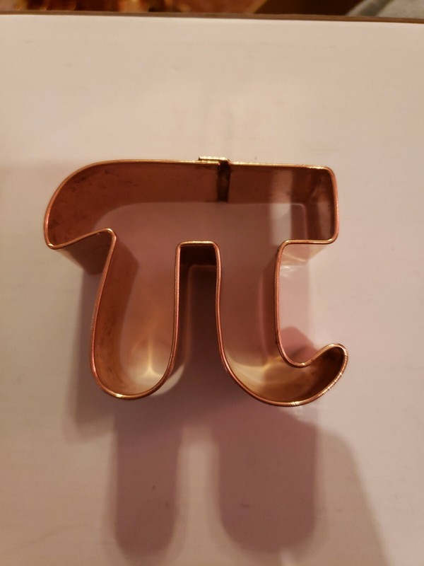 BRAMAN Heavy Copper PI Symbol or TJ or JT Cookie Cutter