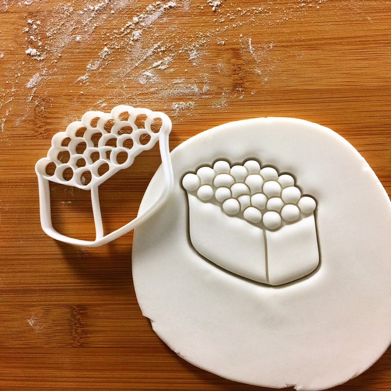 Salmon Roe Sushi Cookie Cutter – Japanese chef oishi Japan Cuisine party Tobiko