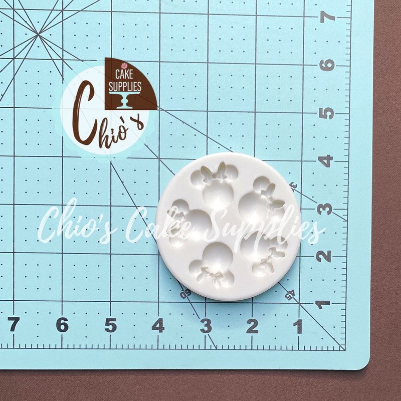 Bows Silicone Mold, 5 cavities gallery