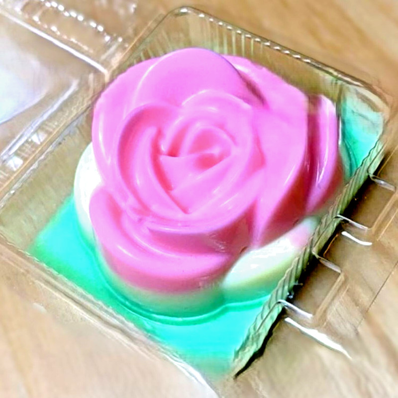 20 pcs Mini Muffin RoseFlower Mold Kuih Apam Kue Putu Jelly Molder Potu Plastic gallery