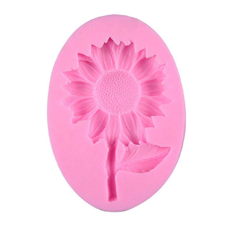 Sunflower Silicone Cake Mold Fondant Mousse Dessert Chocolate Mould Tray
