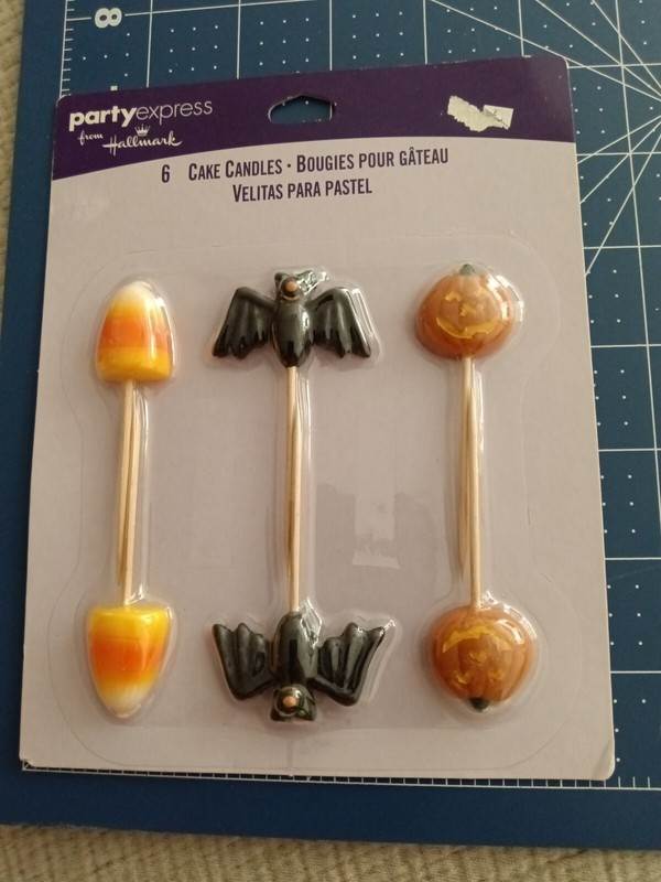 RARE Lot/2 Party Express/Hallmark Halloween Cake Candles/Pick Style-6/Pkg-MIOP gallery