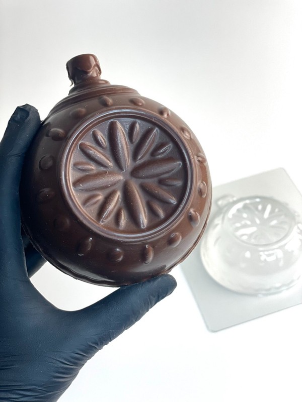 Mold for chocolate “Retro toy 10cm. Plastic mold for chocolate confectionery