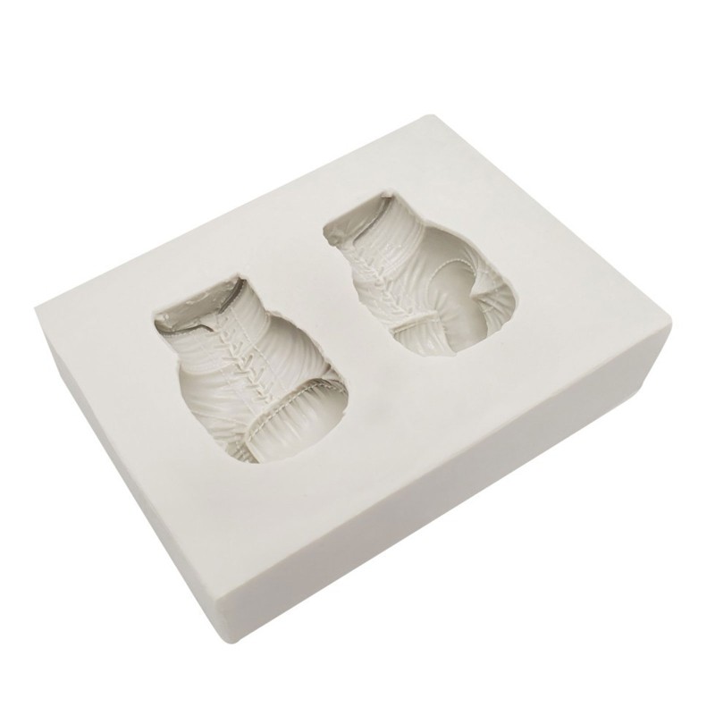 Handmade 3D Soap Craft Kitchen Baking Fond Soap Mold Exquisite Boxing-Gloves gallery