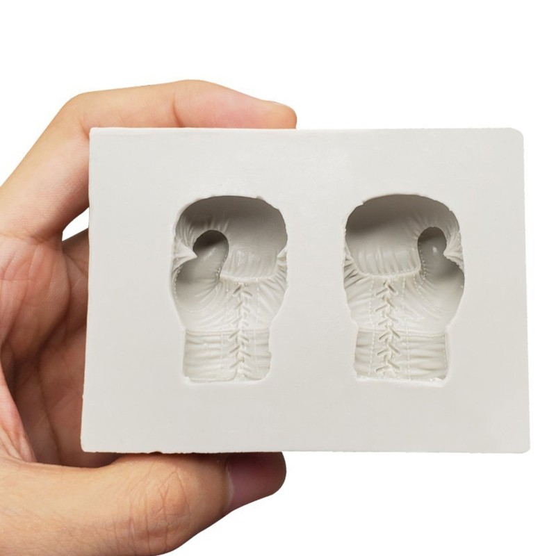 Handmade 3D Soap Craft Kitchen Baking Fond Soap Mold Exquisite Boxing-Gloves gallery