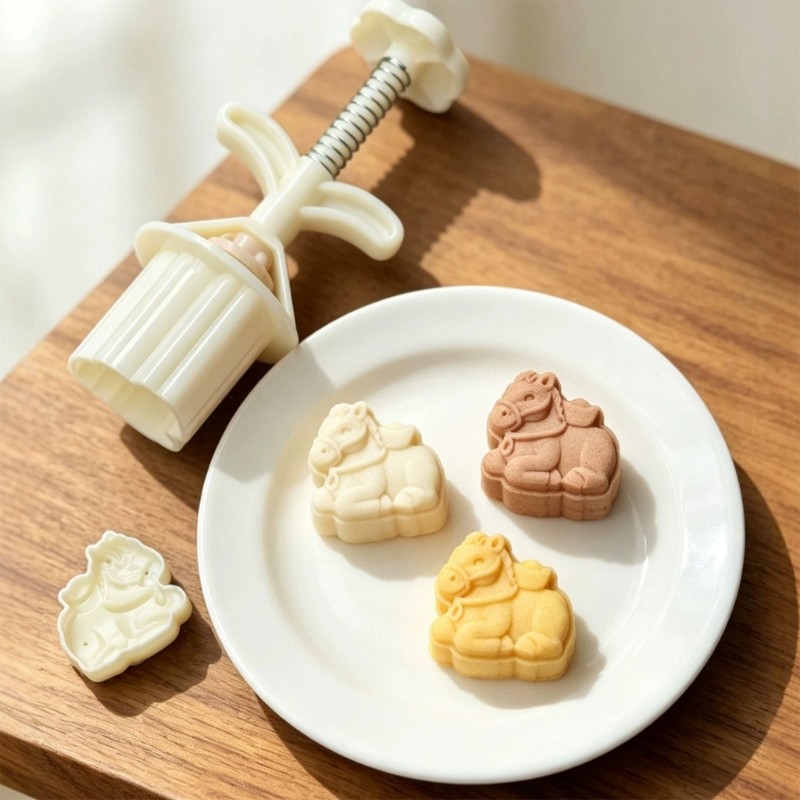 Nonstick 30G Mooncakes Molds Produces Perfect Shape Dessert Dessert Making Tool gallery